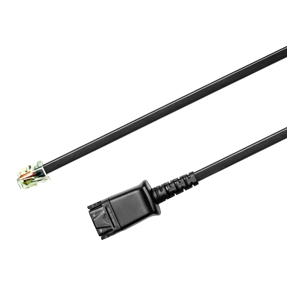 U10 Headset Adapter Cable for Cisco Plantronics IP Phones Quick Disconnect - Image 2 of 3
