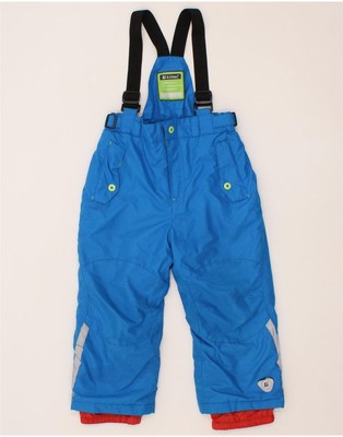 KILLTEC Jungen Latzhose Skihose 3-4 Jahre blau Polyester CA98