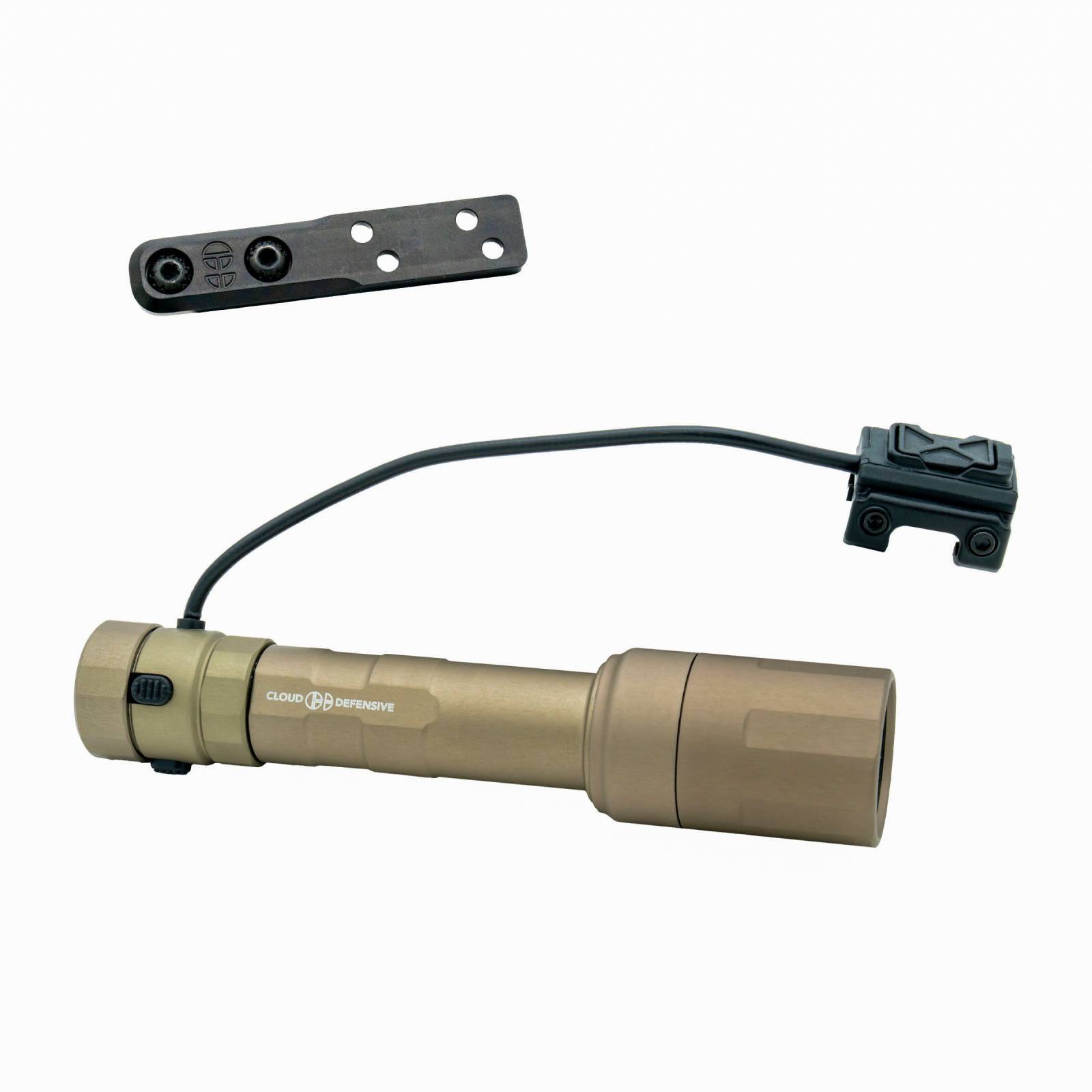Cloud Defensive, REIN 3.0 100,000 Candela, 1250 Lumen Weaponlight FDE Light