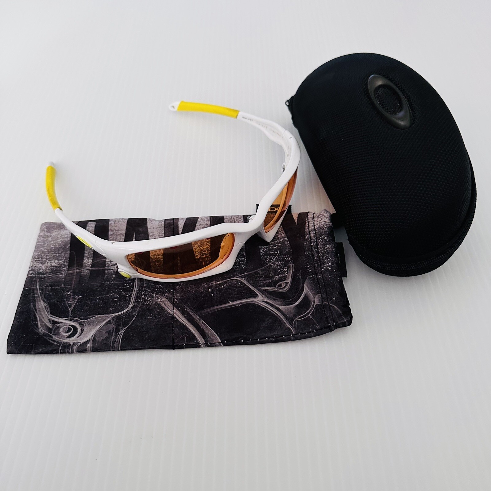 Oakley Split Jacket Sunglasses - White Frames - S… - image 1