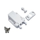 Sugatsune Lamp Non-Magnetic Touch Latch Safe Push Latch, White MC-37/WHT-1