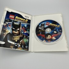 Nintendo Wii Lego Batman 2 Game Generic Case and Manual Used Working Condition