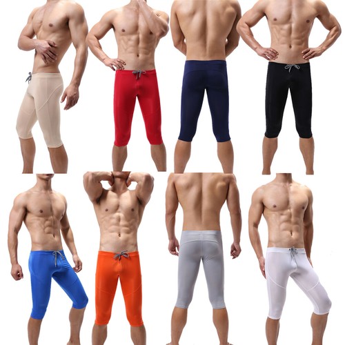 Sexy Mens Thin Pajama Shorts/Gay Ice 