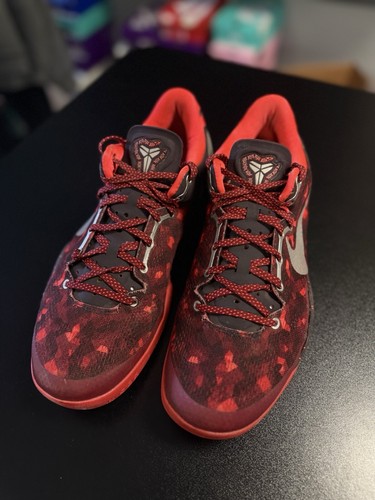 Nike Kobe 8 System Herren Größe 10 Jahr der Schlange YOTS 555035-661 Rot Schuhe - Bild 5 von 12