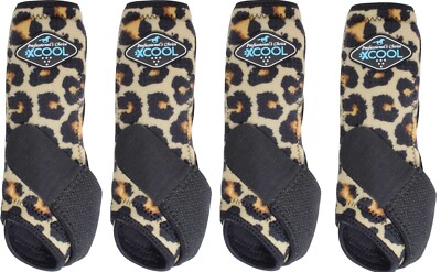 Professionals Choice Brrr 2XCOOL Value 4 Pack Limited Cheetah Medium Boots