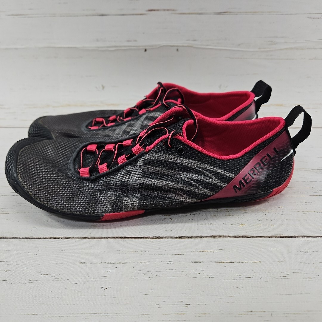 Scarpe Merrell Connect a piedi nudi da donna taglia 9 5 grigio rosa sneaker da trail minimalista