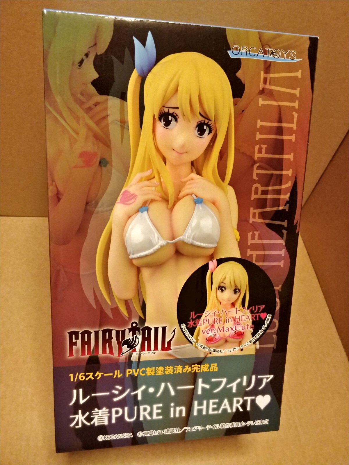 FAIRY TAIL LUCY HEARTFILIA SWIMSUIT PURE IN HEART VER. MAXCUTE 1/6 FIGURE SEALED