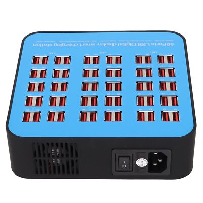 60 Port USB Fast Charging Station Stable And Safe Output 300W Multi Device Charg