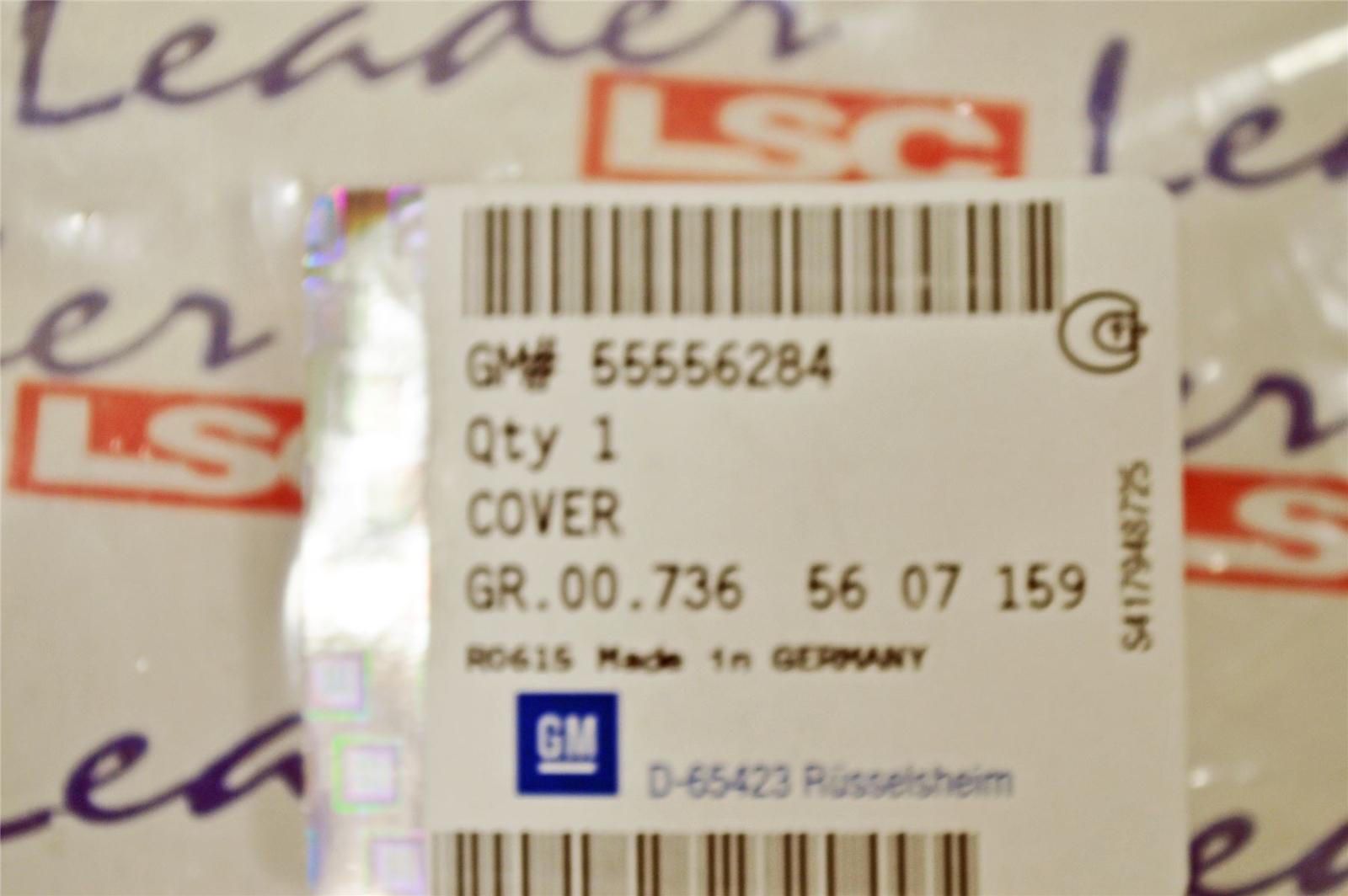 ORIGINAL Vauxhall ZAFIRA B MERIVA A 1.6 CAM HEAD / ROCKER COVER