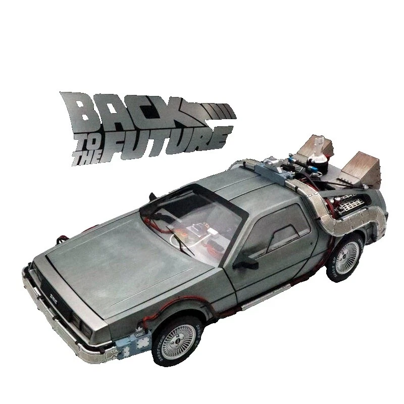 Hot Wheels Back to the Future 1:18 比例压铸玩具车