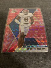 2020 NFL Football Panini Mosaic Kenneth Murray Pink Camo Prizm RC #250 Rookie