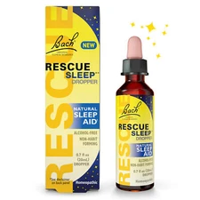 Bach RESCUE SLEEP Dropper Natural Sleep Aid 0.7 fl oz 20mL