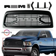 Big Horn Front Bumper Grille For Ram 2013-2018 2500/3500 Horizontal Billet Grill