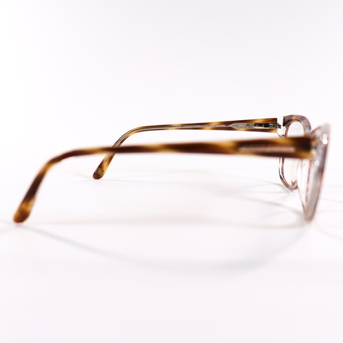 Anne Klein AK5020 Brown Amber Tortoise Clear Wayfarer Glasses 236 52 16 135 EUC - Picture 4 of 9