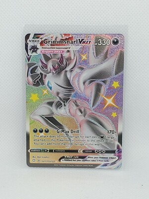 Grimmsnarl VMAX - Shiny Holo Rare - Pokemon Shining Fates SV117/SV122