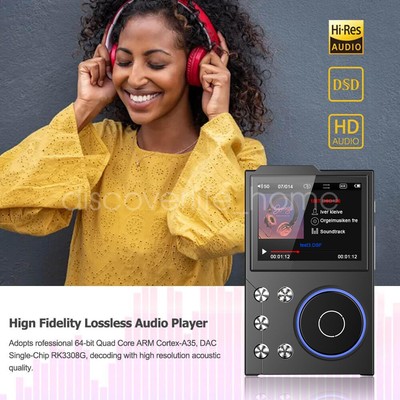 Upgrated Bluetooth MP3 Player DAC DSD High Resolution Audio Music 16G- 128GB LOT