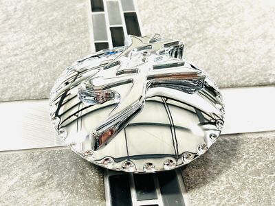 HAYABUSA CHROME 3D KANJI LOGO DIAMOND CUT GAS CAP 2022-2024 SUZUKI