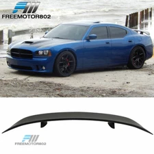 For 06 07 08 09 10 Dodge Charger SRT8 Rear Trunk Spoiler Wing ABS Matte Black
