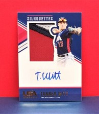 2018 USA Stars & Stripes #66 Tanner Witt Auto Autograph SP 25/25 Jersey  Rookie