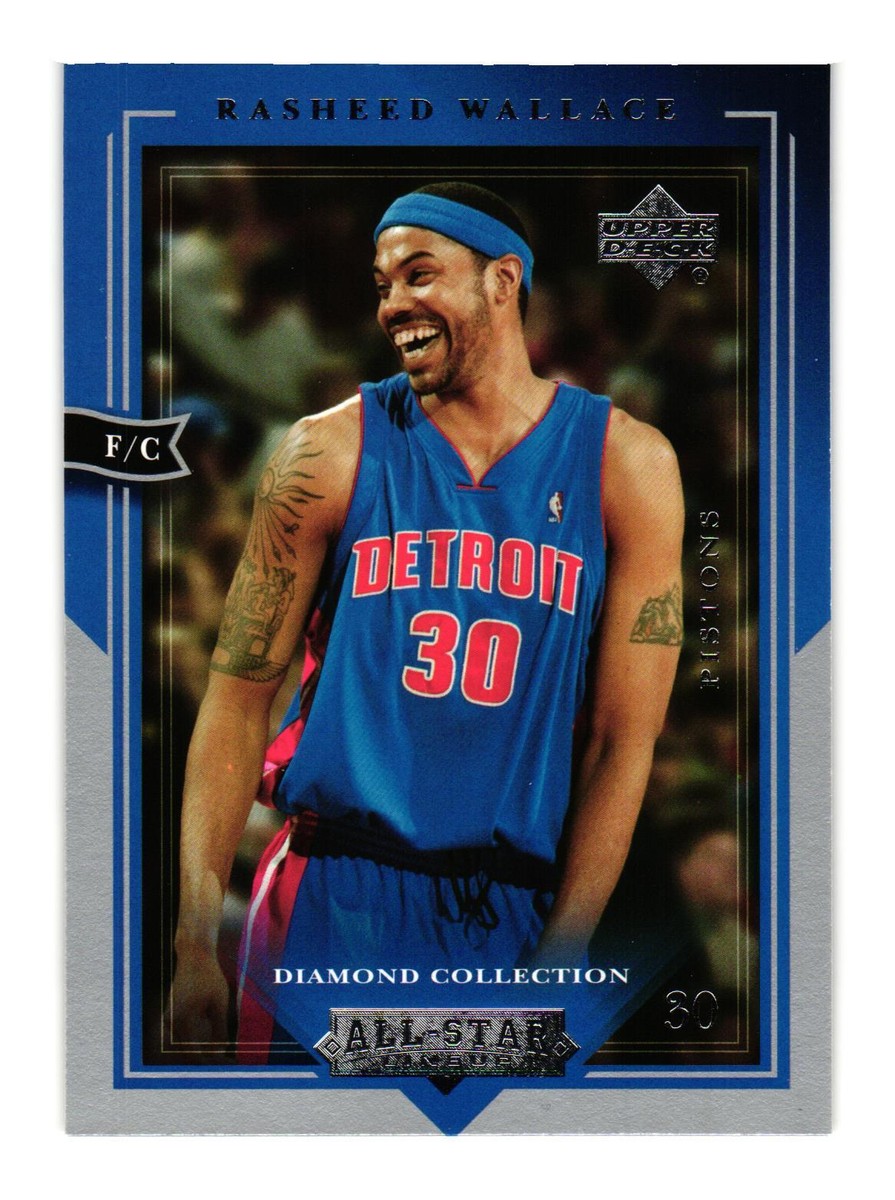 Rasheed Wallace Pistons 2004 Detroit Pistons Forward Rasheed Wallace