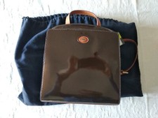 Zaino In Vernice Marrone The Bridge con cartellino 25 x 25 cm