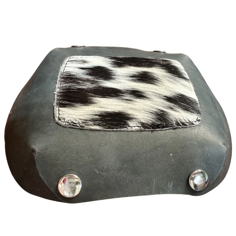 Bandeja Multiusos Pequeña Western Lino Piel de Vaca y Cuero (Surtido) Foto 3 de 3