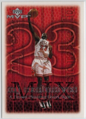 1999-00 Upper Deck MVP MJ Exclusives Michael Jordan Card #183