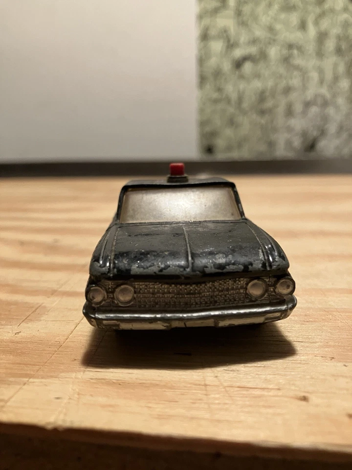 复古 Dinky Toys 福特 Fairlane 警车 Meccano Ltd 英国制造 — 第 2/4 张图片