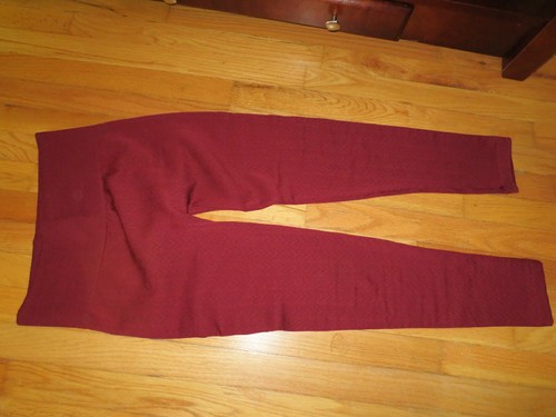 Women's Eye Candy Burgundy Leggings 