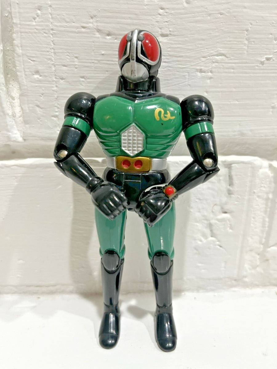 1995 Bandai Kamen Masked Rider Hero Series Black RX Vintage Action