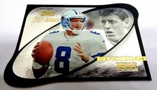 1999 Absolute SSD Heroes Jumbos Dallas Cowboys Football Card #HE2 Troy Aikman