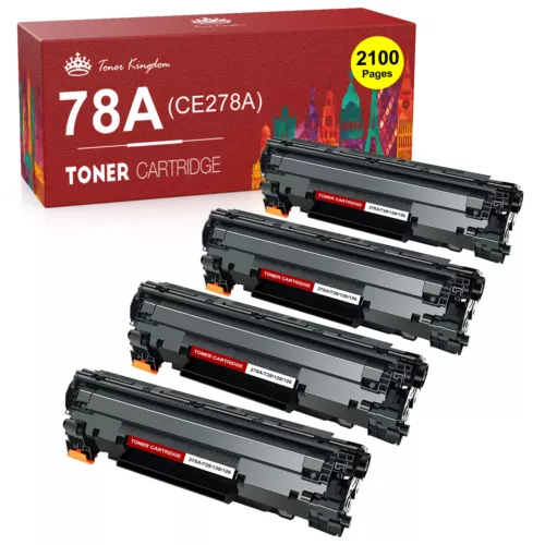 4PK CE278A 78A Toner Cartridge For HP LaserJet Pro M1536dn P1606 M1536DNF P1600