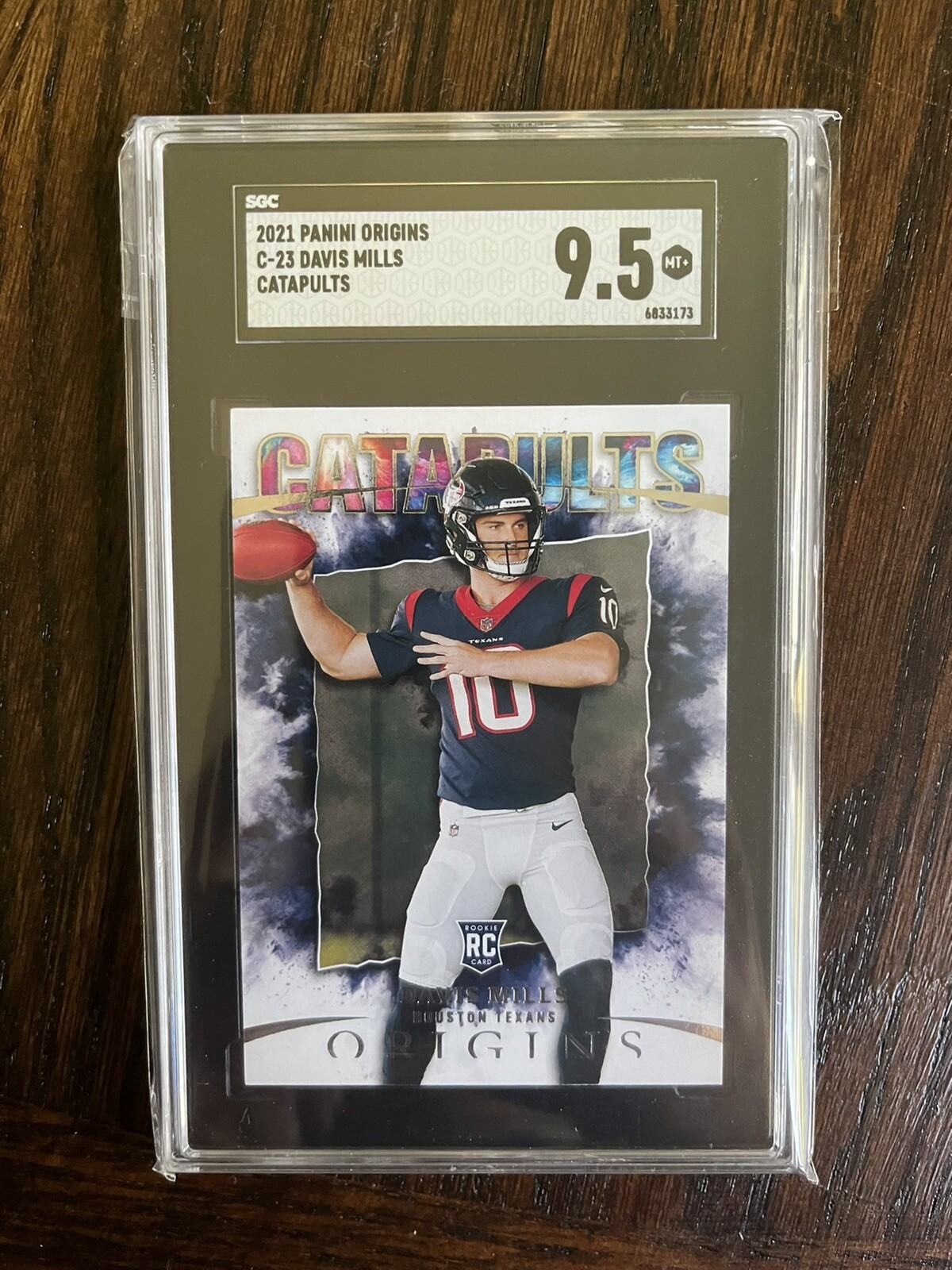 Davis Mills Panini Origins Catapults #C23 Base