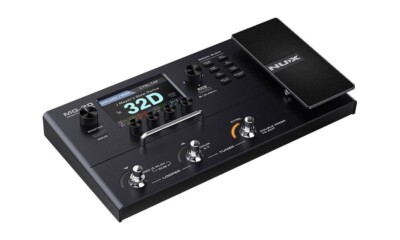 New NUX MG-30 Versatile Modeler Guitar Multi-Effects Pedal TSAC-HD