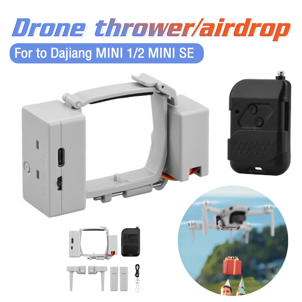 Air Drop Drone Thrower Release Bait Hook Device Kit for DJI MINI 2 MAVIC MINI