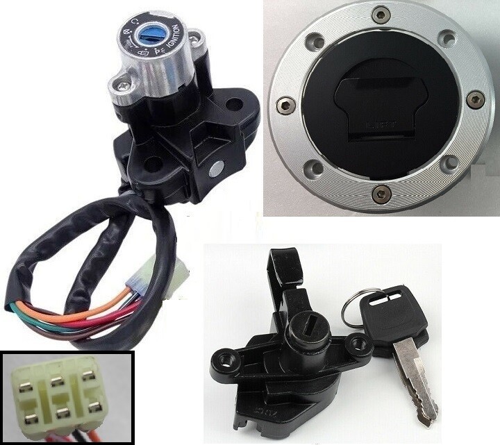Neiman Suzuki Bandit 1200 de 1996-2002 - Kit serrure réservoir et selle de rechange