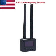 X-CAM Scanner 2.4G/5.8G Frequency Scanner for FPV Drone with Antenna USA Stock #