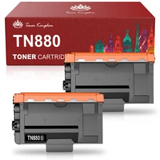 2x TN880 Toner Cartridge Compatible For Brother HL-L6250DW MFC-L6900DW HL-6200DW