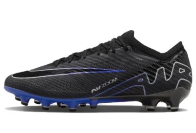 Size 8 Nike Zoom Vapor 15 Elite AG-Pro Black Blue DJ5167-040 Mens