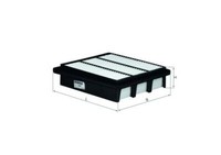 Knecht LX2648 Luftfilter FüR Grandeur Sonata 2.4 3.3 04.05-12.11 Hyundai