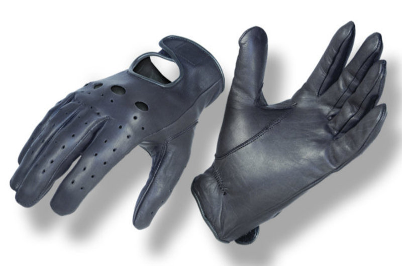 Gants De Conduite Auto Racing Leather Maniacs - Cuir Noir - Homme - Neuf Avec étiquettes
