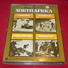 SPI - Four Battles in North Africa - Rommel in