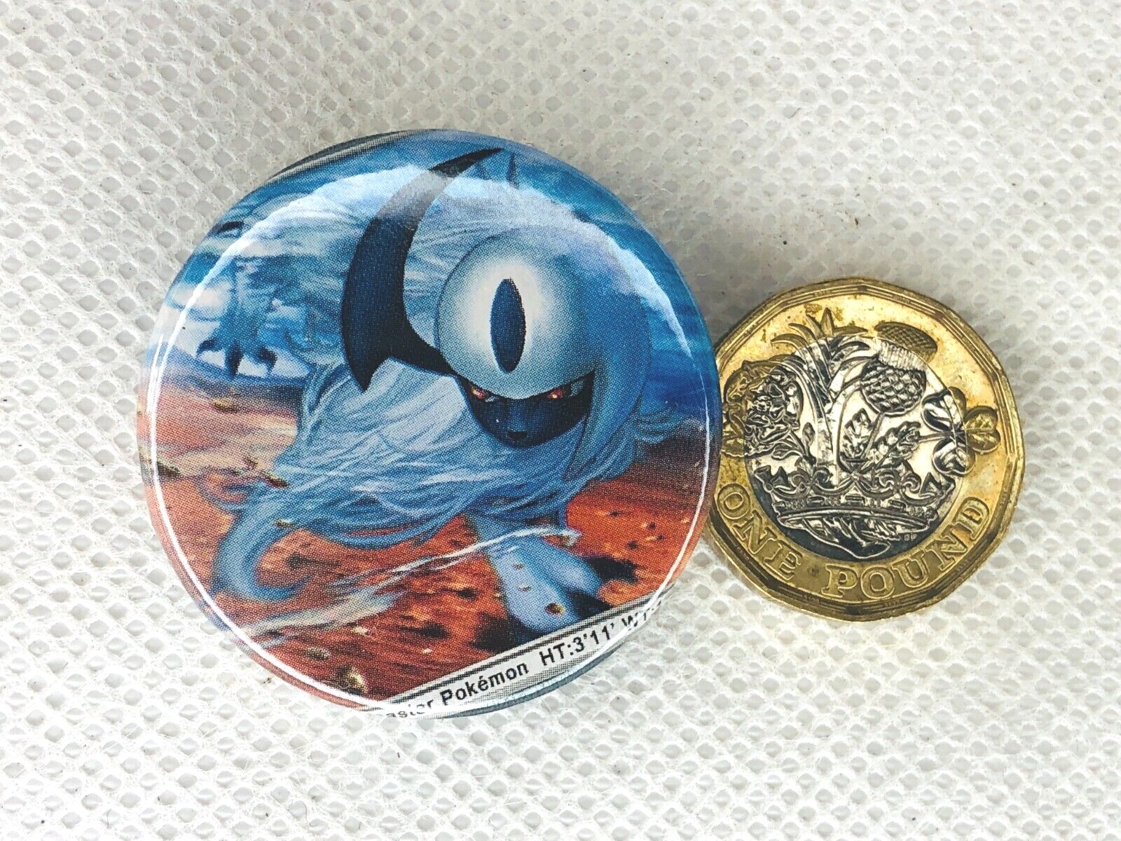 BADGE POKEMON ABSOL CARD TCG 34mm Diameter