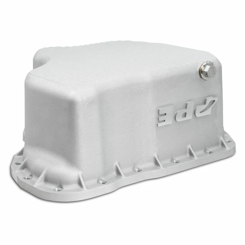 PPE High Capacity Cast Aluminum Oil Pan Raw Finish For 11-16 GM 6.6 LML Duramax Foto 3 de 4