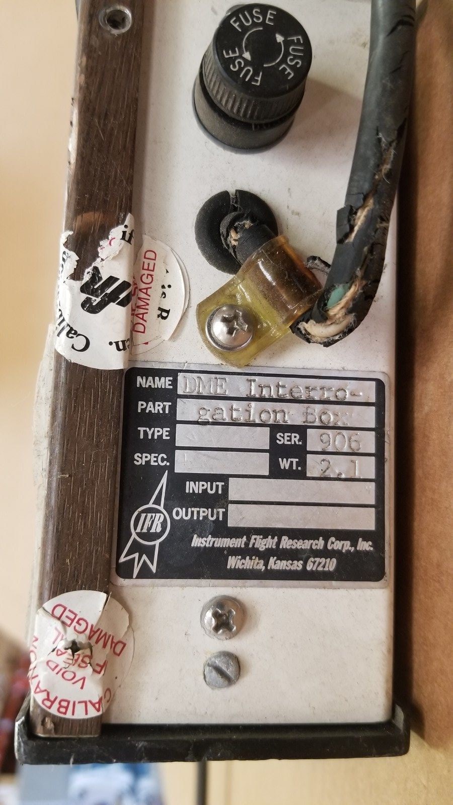 IFR DME Interrogation Box Powers UP! | eBay