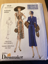 Modello da cucito abito stile 1947 Vogue V9126 - 36 38 40 42 44"" busto - Posta gratuita