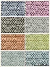 Clarke and Clarke-Studio G -BATIK - Tessuto di cotone effetto invecchiato. Rivestimento/tende