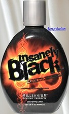 Millennium Tanning INSANELY BLACK Hot Tingle 60X Dark Tan Bed Lotion 13.5 oz