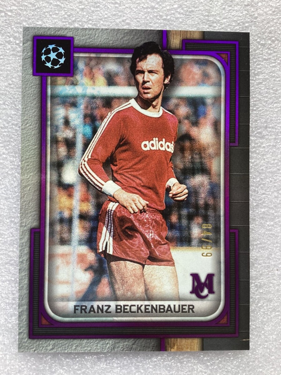 2023-24 Topps Beckenbauer わかし ベッケンバウアー auto