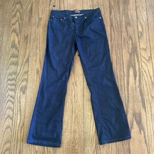 Roberto Cavalli ITALY Dark Blue Pants Jeans SIZE 40 6 Light Stretch Authentic